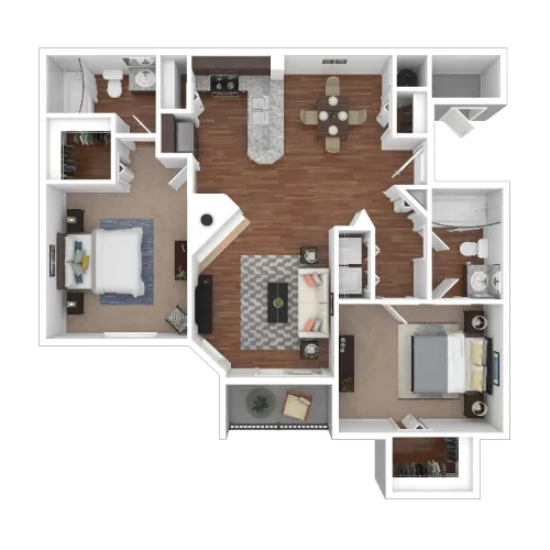 Crescent Cove at Lakepointe Lewisville FloorPlan 4