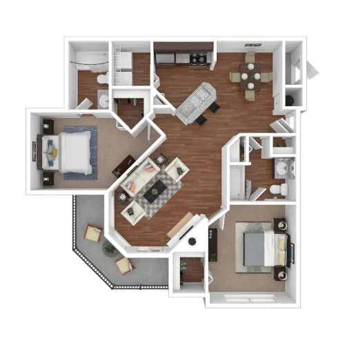 Crescent Cove at Lakepointe Lewisville FloorPlan 5