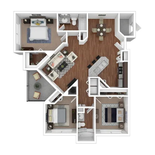 Crescent Cove at Lakepointe Lewisville FloorPlan 6