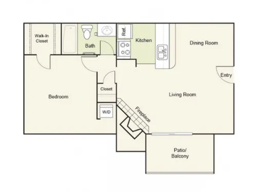 Crossings at Irving FloorPlan 2