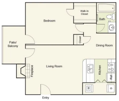 Crossings at Irving FloorPlan 3