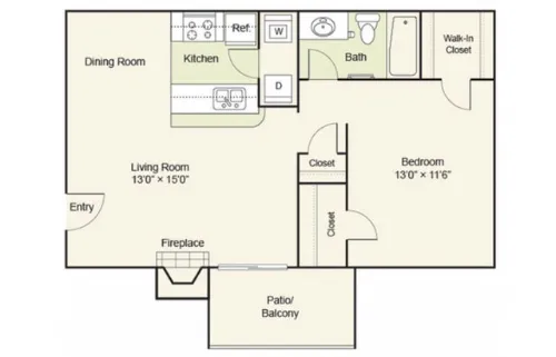 Crossings at Irving FloorPlan 4