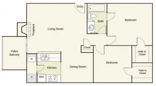 Crossings at Irving FloorPlan 5