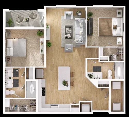 Cue Galatyn Station Richardson FloorPlan 4