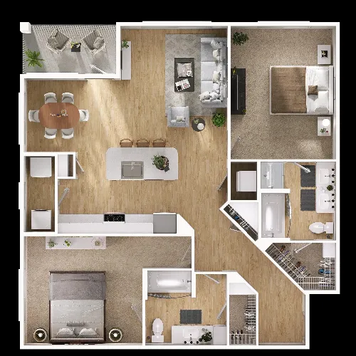 Cue Galatyn Station Richardson FloorPlan 6