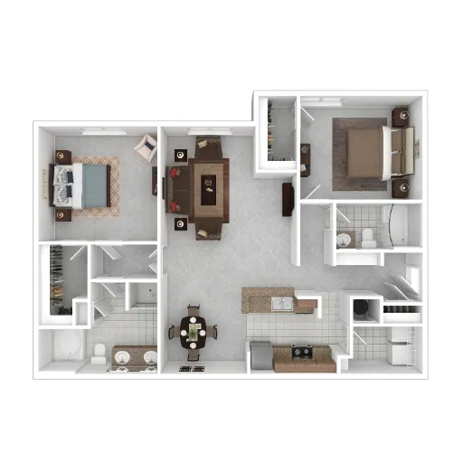 Cypress Apartments McKinney Floorplan 4