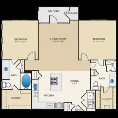 Cypress at Lewisville FLoorPlan 12