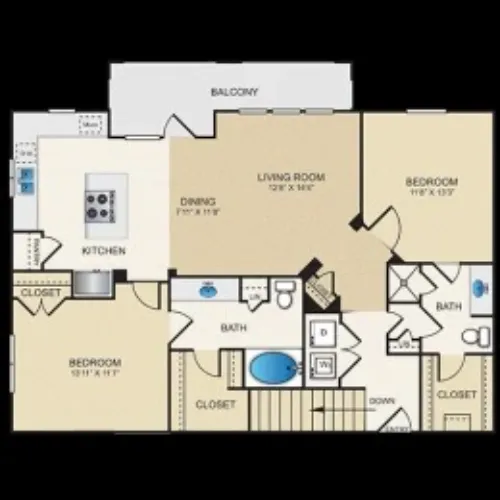 Cypress at Lewisville FLoorPlan 15