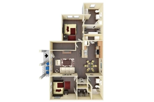 Dane Park Grapevine Floorplan 6