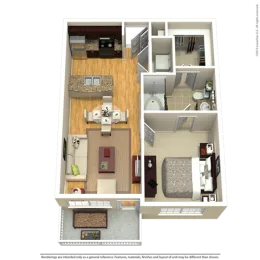 Discovery at Craig Ranch McKinney Floorplan 1