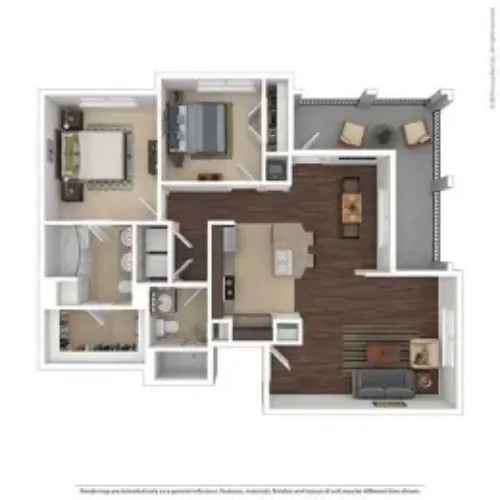 Eagle Crossing Dallas Floorplan 4