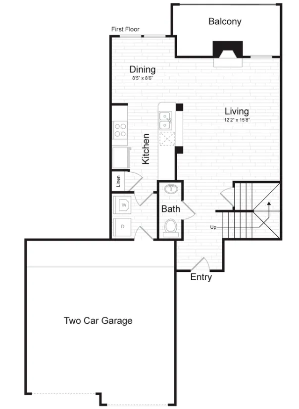 Eleven11 Lexington at Flower Mound Apartment Floor Plan 7