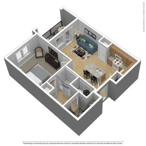 Estates of Richardson floor plan 1