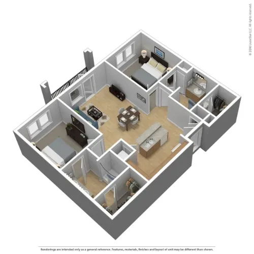 Estates of Richardson floor plan 10