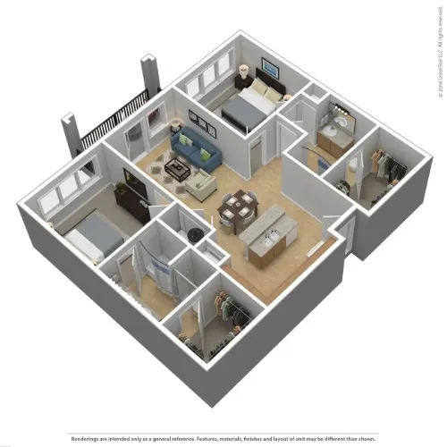 Estates of Richardson floor plan 11