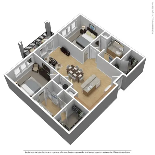 Estates of Richardson floor plan 13