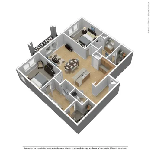 Estates of Richardson floor plan 14