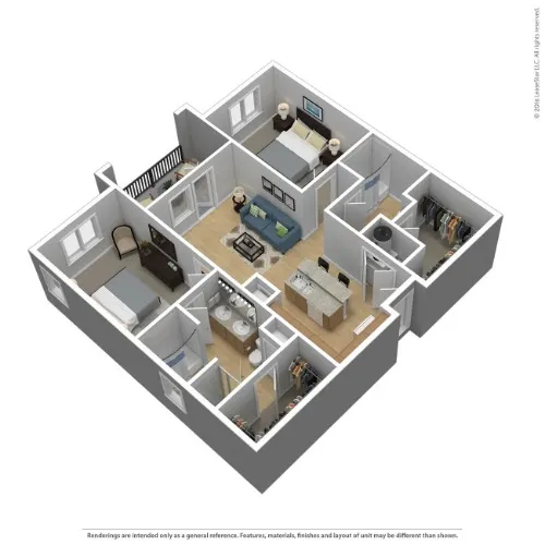 Estates of Richardson floor plan 15