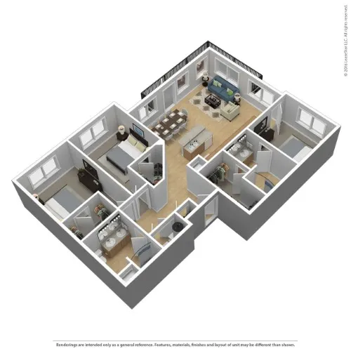 Estates of Richardson floor plan 16