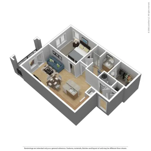 Estates of Richardson floor plan 2