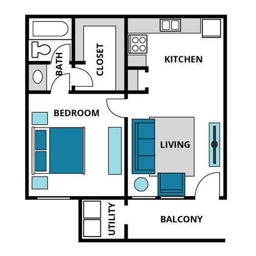 Estelle Creek North Irving Floorplan 1