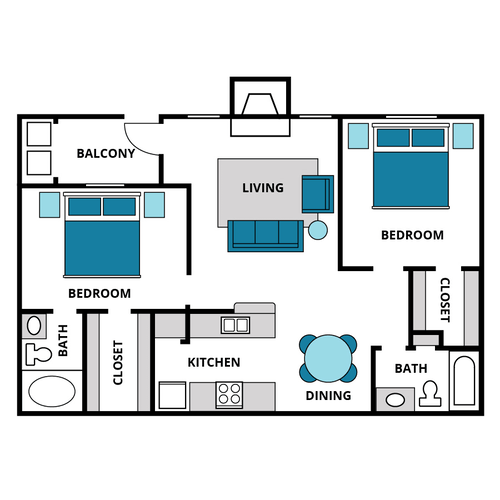Estelle Creek North Irving Floorplan 4