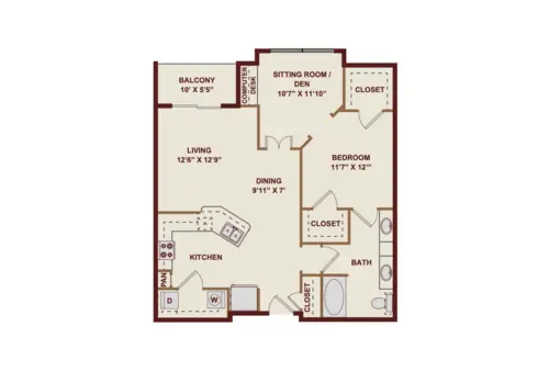 Galatyn Station Richardson FloorPlan 11