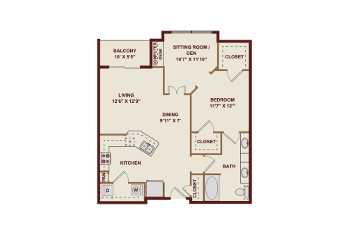 Galatyn Station Richardson FloorPlan 12