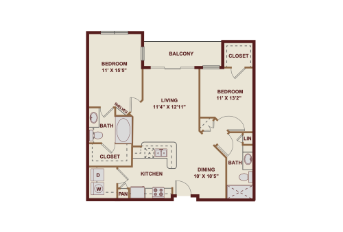 Galatyn Station Richardson FloorPlan 17
