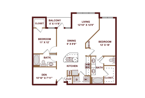Galatyn Station Richardson FloorPlan 21