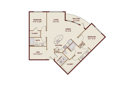 Galatyn Station Richardson FloorPlan 24