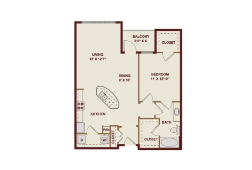 Galatyn Station Richardson FloorPlan 8