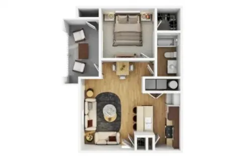 Halcyon Castle Hills Lewisville FloorPlan 1