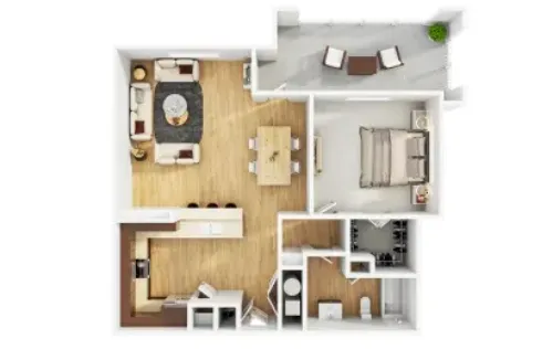 Halcyon Castle Hills Lewisville FloorPlan 2