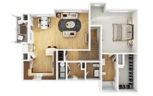 Halcyon Castle Hills Lewisville FloorPlan 4