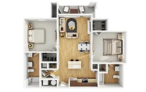 Halcyon Castle Hills Lewisville FloorPlan 5