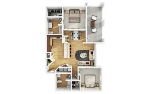 Halcyon Castle Hills Lewisville FloorPlan 7