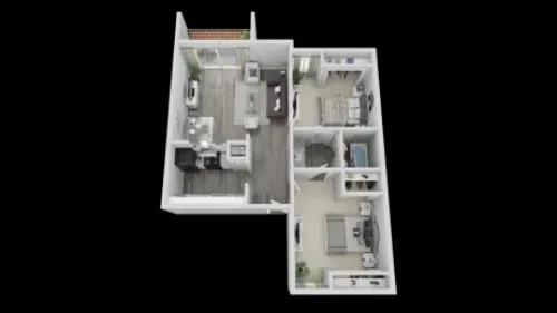 Hendrix Apartments Arlington Floorplan 2