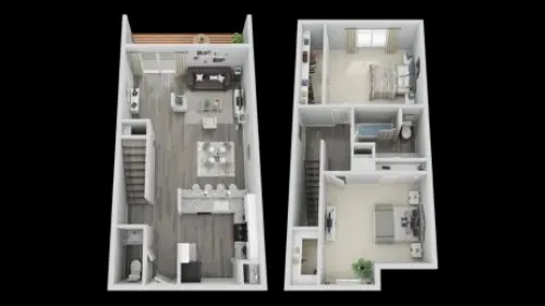 Hendrix Apartments Arlington Floorplan 4