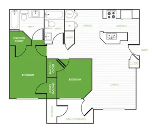 Homes Of Mountain Creek Grand Prairie FloorPlan 2
