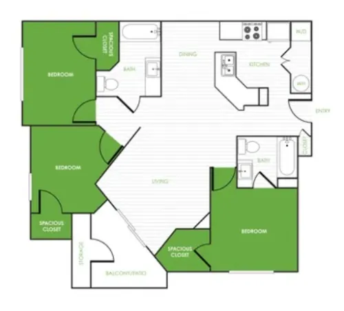 Homes Of Mountain Creek Grand Prairie FloorPlan 3