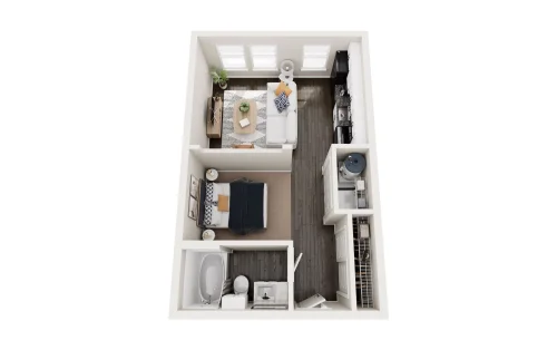 Hyde Park McKinney Floorplan 1