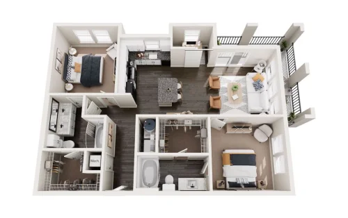 Hyde Park McKinney Floorplan 13