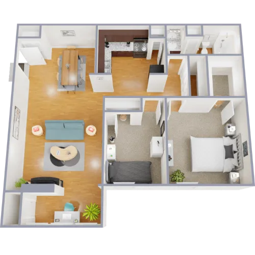 Irving Park Apartments Irving TX FloorPlan 4
