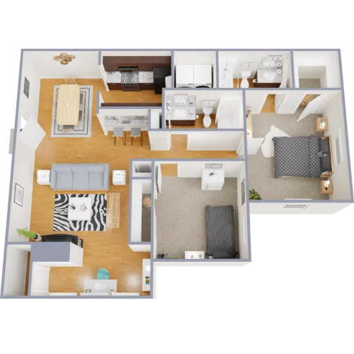 Irving Park Apartments Irving TX FloorPlan 5