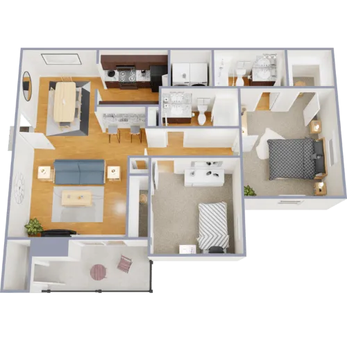 Irving Park Apartments Irving TX FloorPlan 6