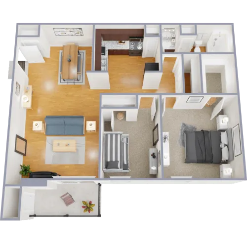 Irving Park Apartments Irving TX FloorPlan 7