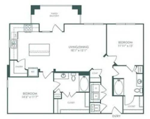 Jovia Grand Prairie FloorpLan 10