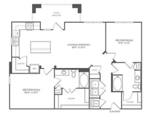 Jovia Grand Prairie FloorpLan 11
