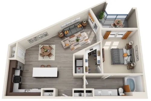 Junction at Galatyn Park Richardson floor plan 14
